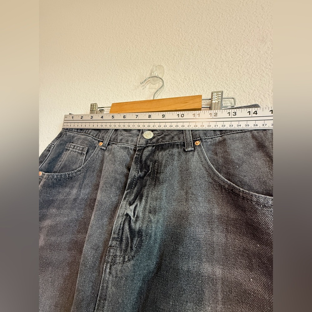🖤 Vintage-Inspired Grey Denim Maxi Skirt – Size Large – Preloved Charm 🖤 - Picture 3 of 16